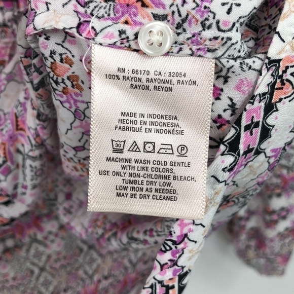 Anthro. Maeve - Islet Button Down Blouse - Small - Picture 11 of 11